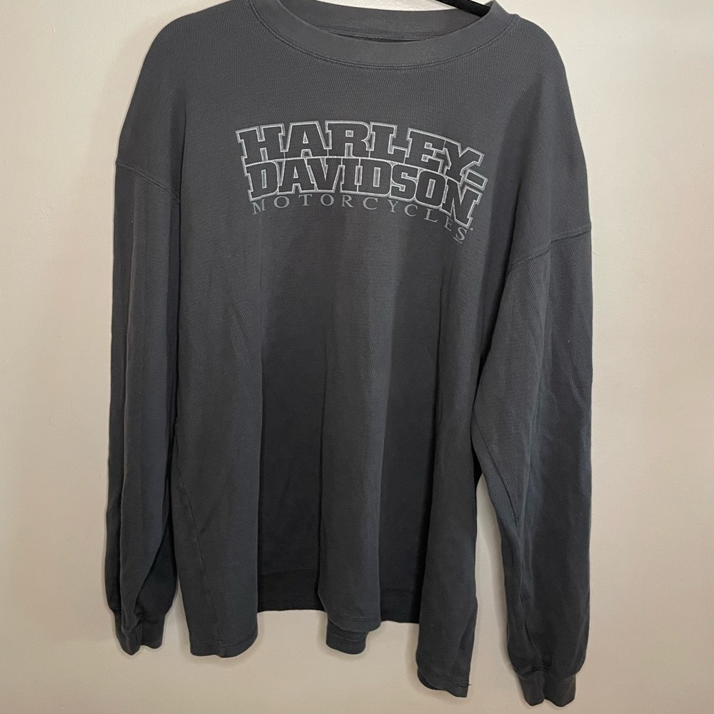 HARLEY DAVIDSON Long Tee. WOODSTOCK, NY (size XL)